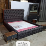تخت خواب مدل چستر حجمی پاف دار