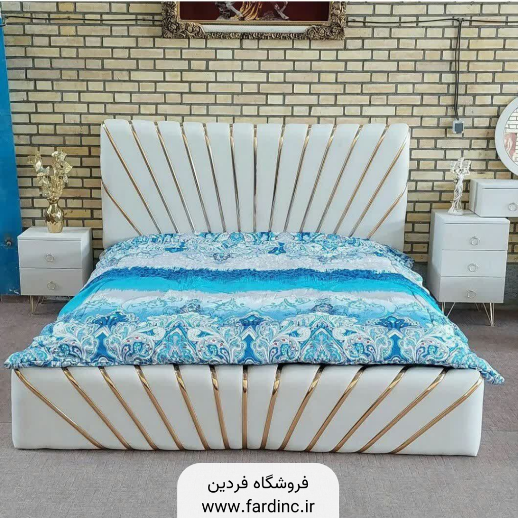 تخت خواب یک نفره و دو نفره مدل خورشید با رنگبندی متنوع