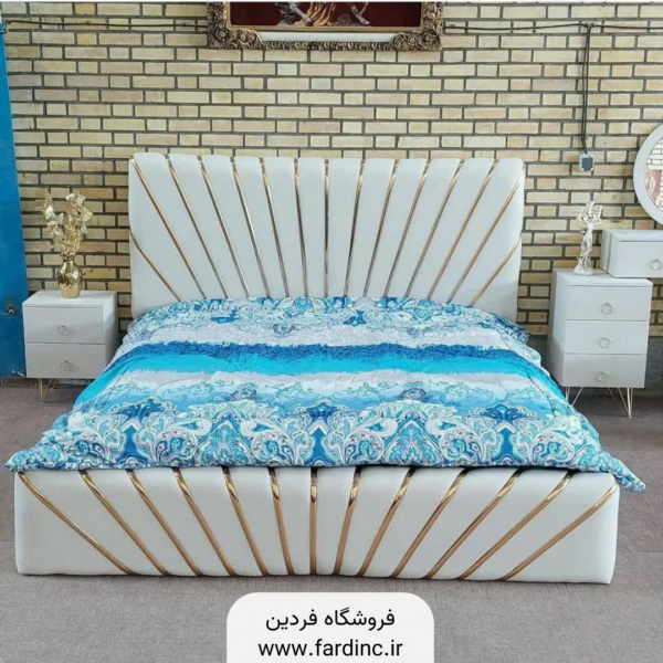 تخت خواب یک نفره و دو نفره مدل خورشید با رنگبندی متنوع