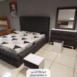تخت خواب دو نفره مدل چستر عرض ۱۶۰ - Image 6
