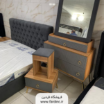 تخت خواب دو نفره مدل چستر عرض ۱۶۰ - Image 2